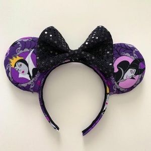 NEW Disney Villain Mickey Mouse Ears
